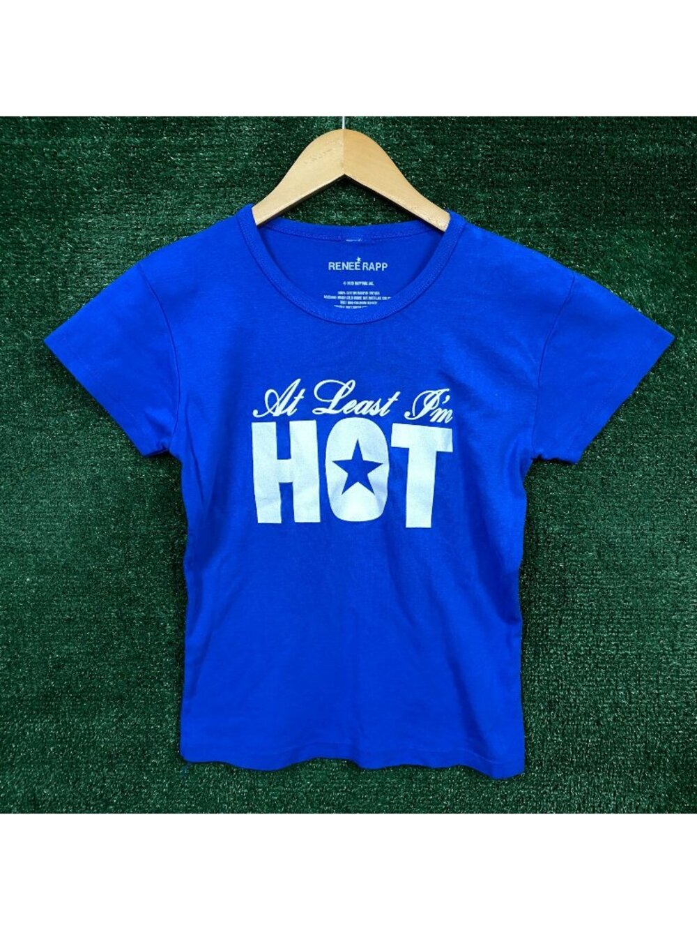 Renee Rapp At Least I'm Hot Bite Me Tour Crop Top Size Extra Large